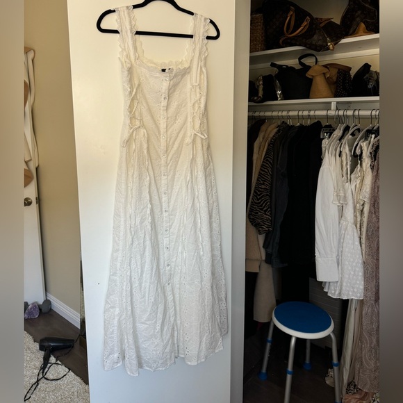 NASTY GAL EYELET DRESS // US 12 - Picture 9 of 9